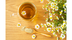 Leia mais sobre o artigo Os Benefícios surpreendentes do chá de camomila para a saúde